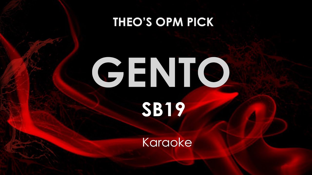 Gento SB19 karaoke