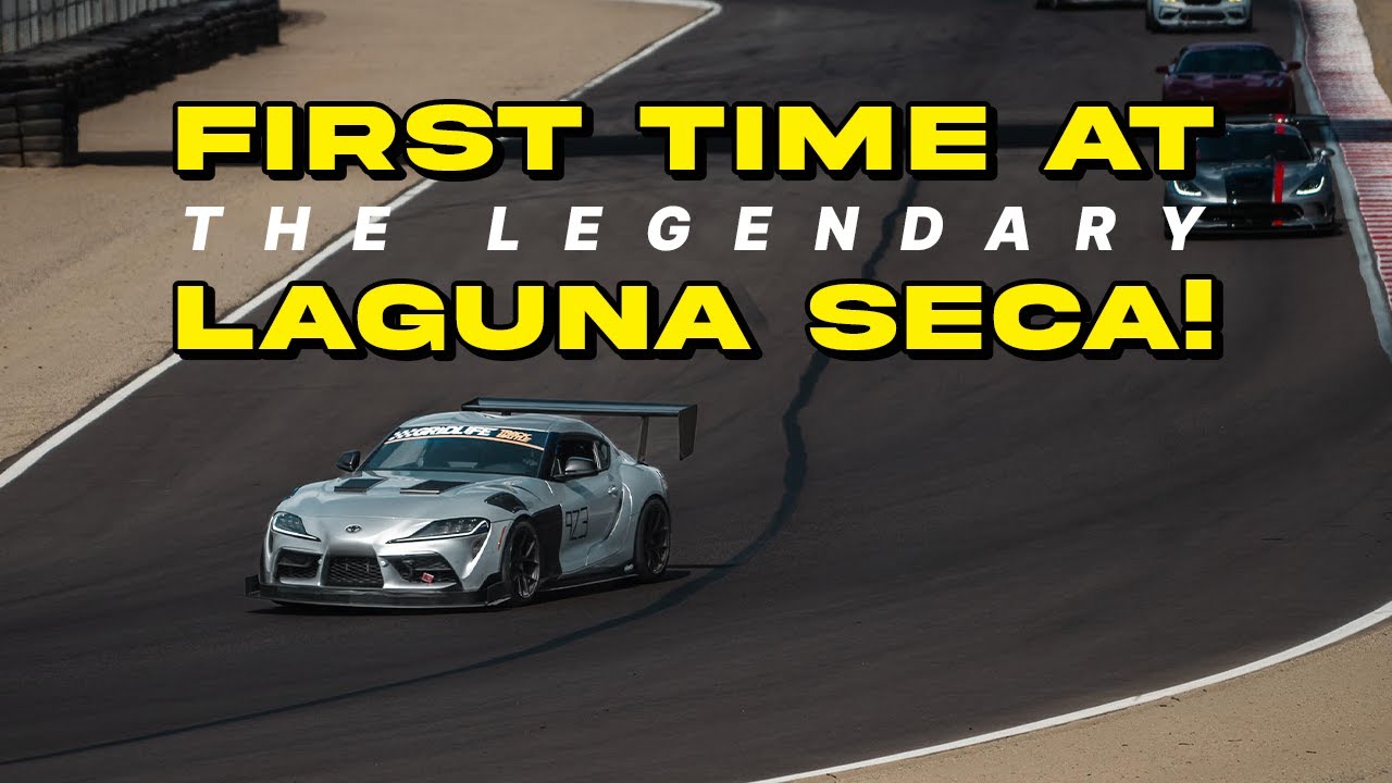 First time at the LEGENDARY Laguna Seca! GR Movement Time Attack and Bimmer Challenge Round 9