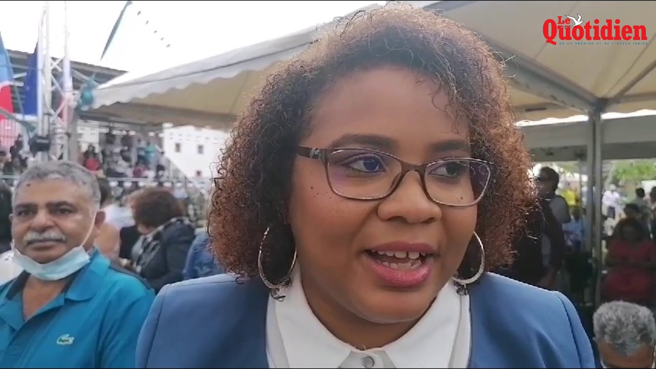 Installation de Juliana M'Doihoma en tant que maire de Saint-Louis