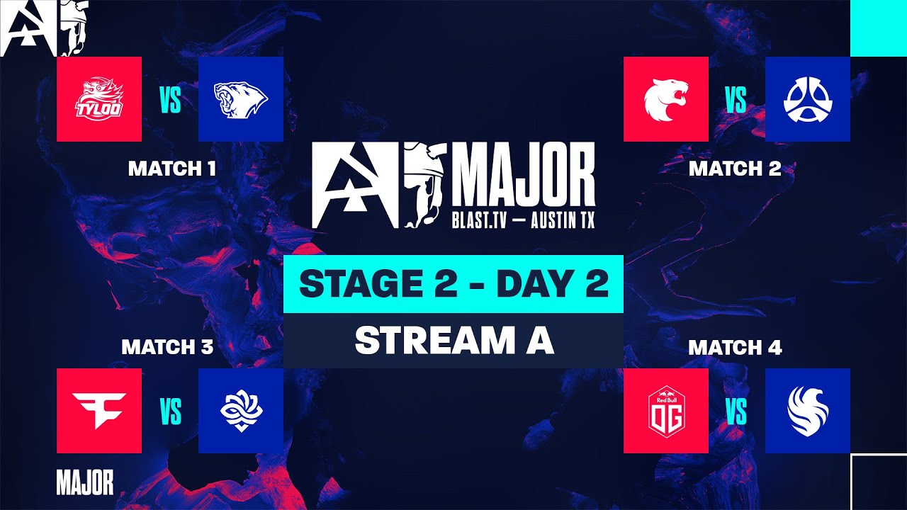 BLAST.tv Austin Major 2025, Stage 2, Day 2 - Stream A