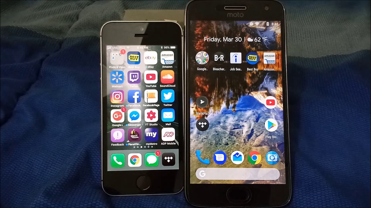 Iphone SE vs Moto G5 Plus: It's Lit!!!