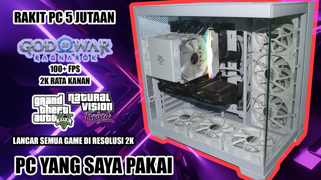NYICIL RAKIT PC 5 JUTAAN! PC GAMING MURAH Bisa Main Game AAA dan Streaming Lancar!