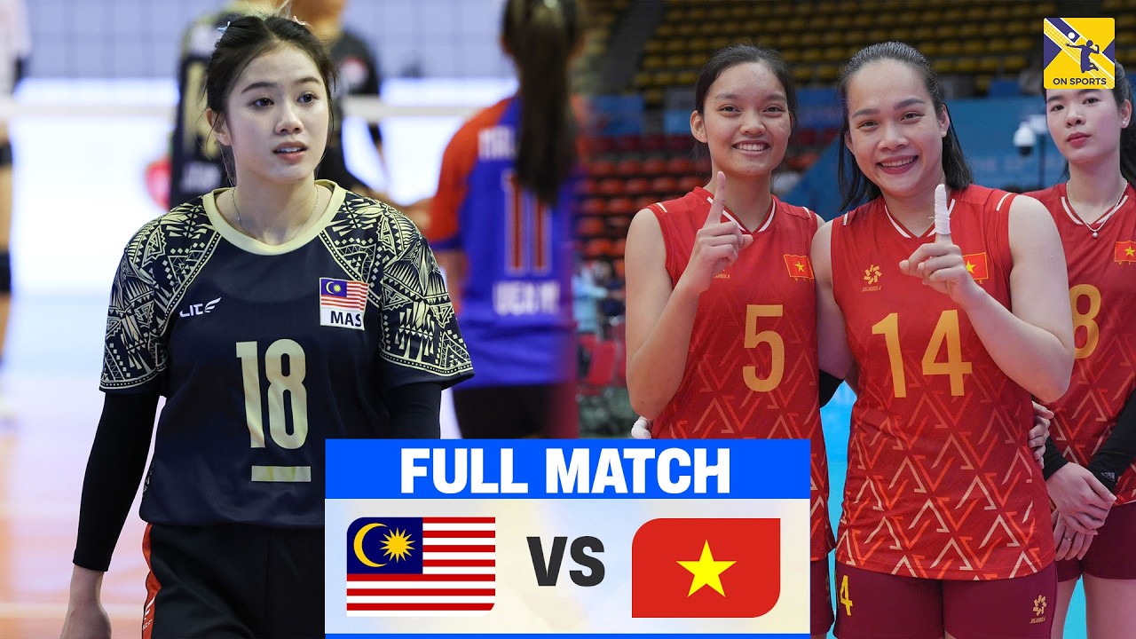 FULL HD | MALAYSIA vs. VIETNAM | Đẳng cấp out trình, Ánh Thảo chói sáng