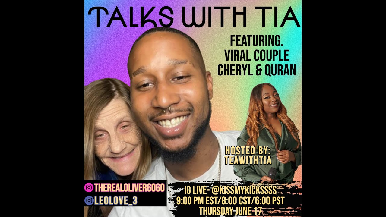 Viral Couple Cheryl and Quran interview with Tea With Tia