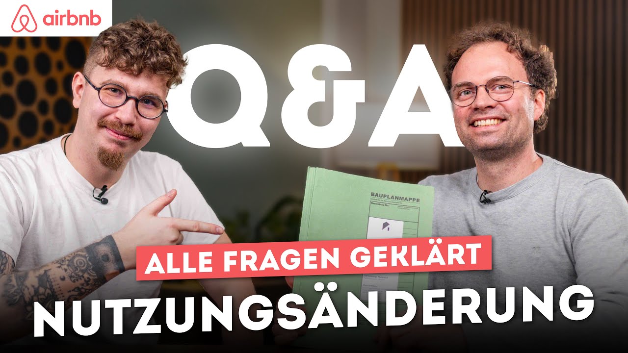 EURE FRAGEN zur NUTZUNGSÄNDERUNG geklärt (FAQ mit Architekt)