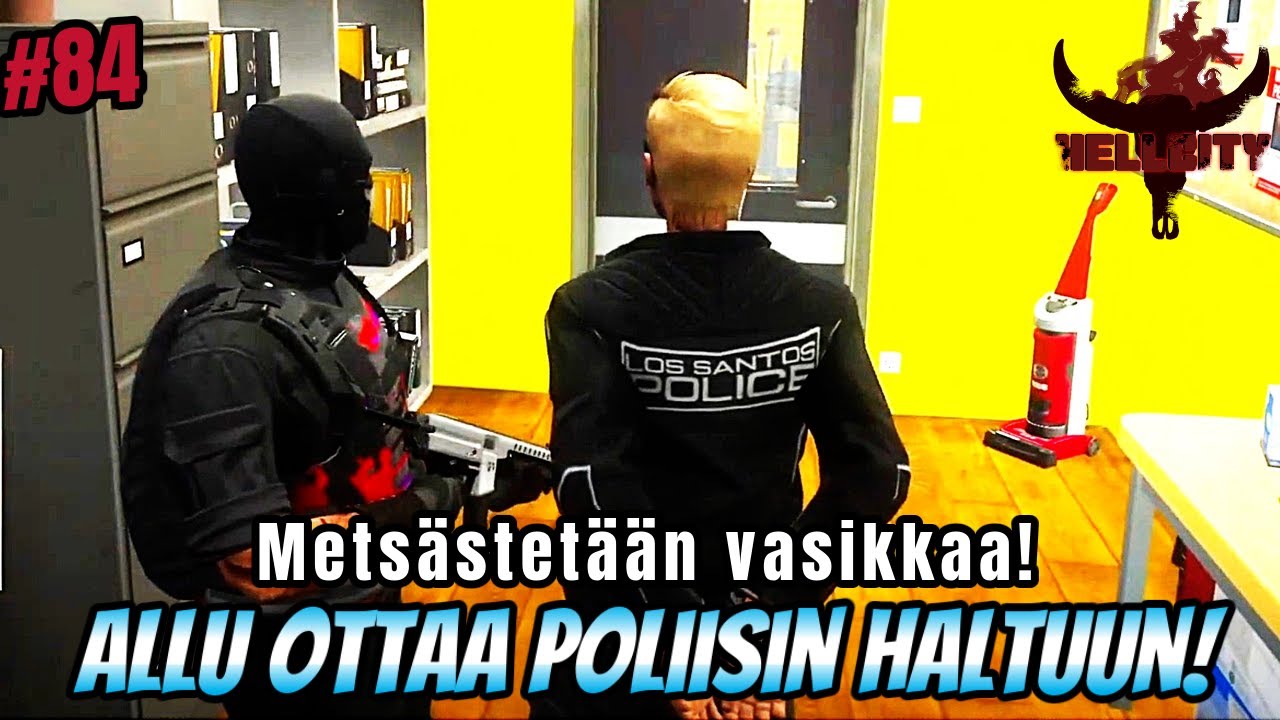 #84 Metsästetään vasikkaa & Allu ottaa poliisin haltuun! | 