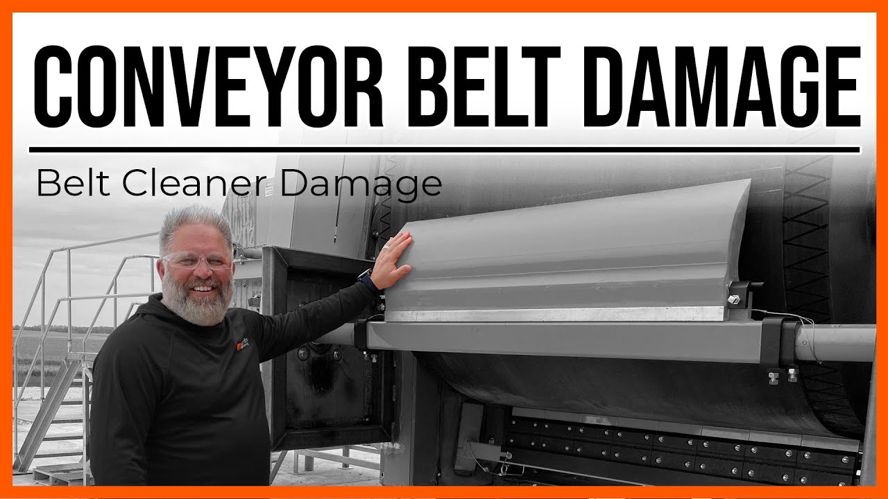 Belt Cleaner Damage | Conveyor Belt Damage