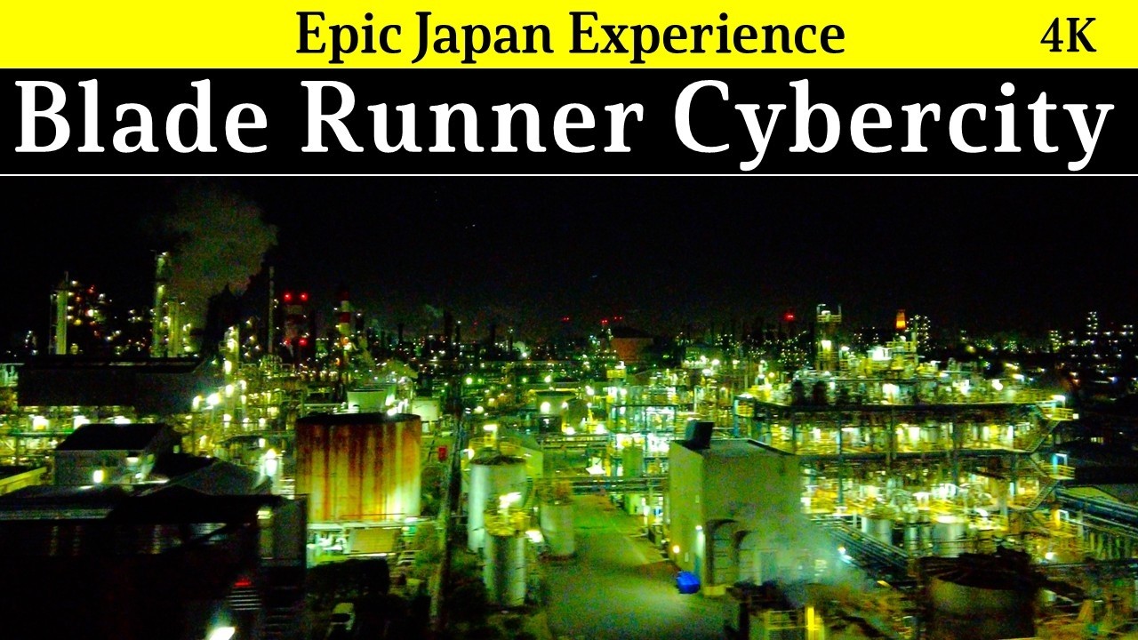 4K Japan travel: Cosmic city of Kawasaki factories that captivated film directors