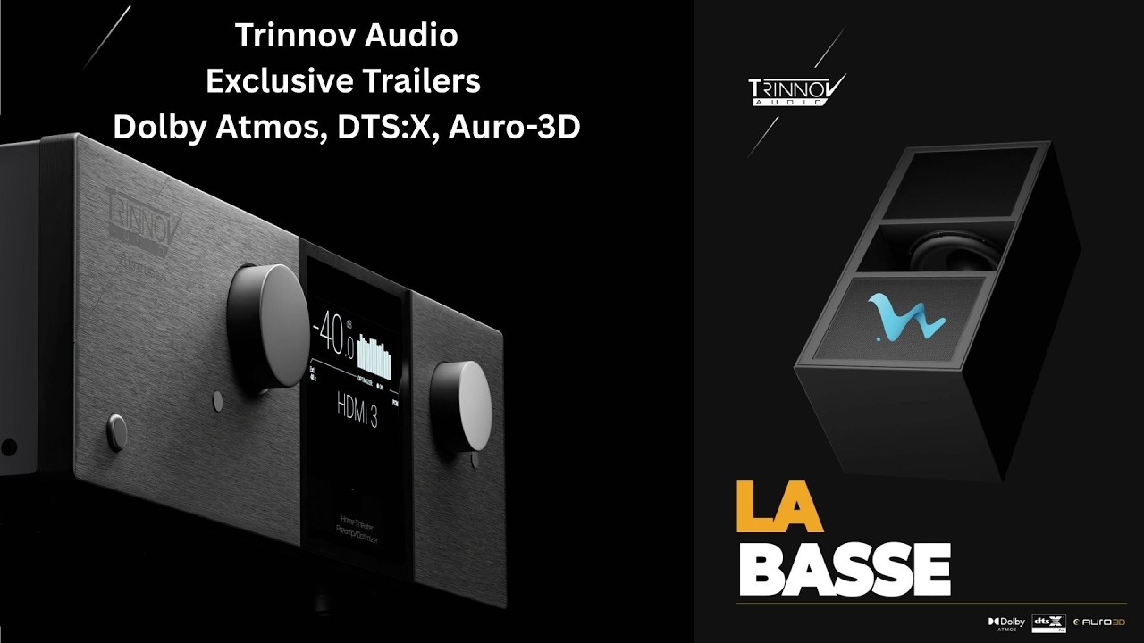 INSANE BASS! Showcase your Home Theater with Trinnov Audio's Exclusive Trailers #hometheater