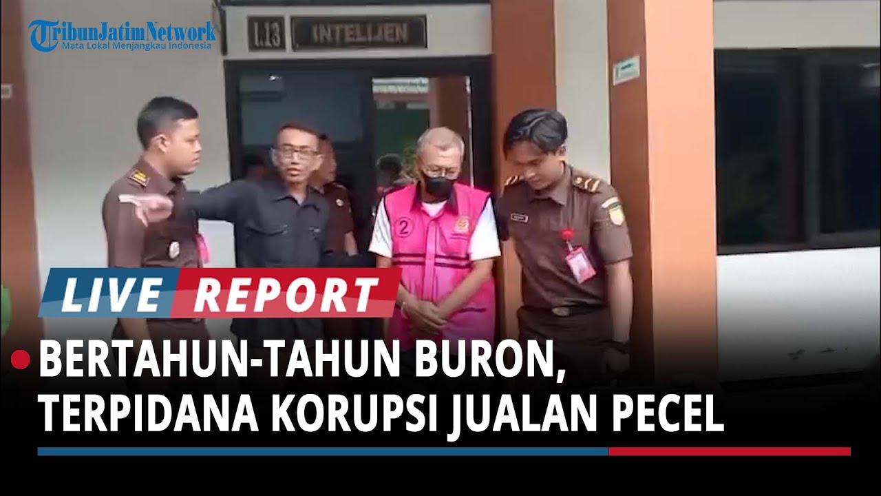 Bertahun-tahun Buron, Hariyono Terpidana Korupsi Dana Hibah KONI Jombang Jualan Pecel, Kini Ditahan