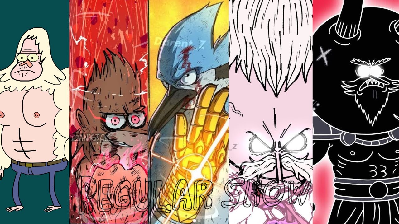 Top 50 Strongest Regular Show Characters ᴴᴰ