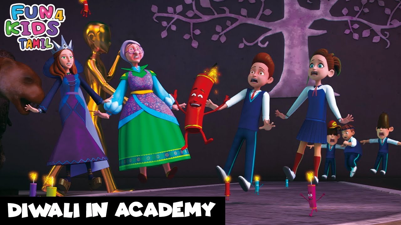 ருத்ரா Ep 123 | Diwali In Academy | New Animated Story | Rudra Ep 123  | Fun 4 Kids Tamil