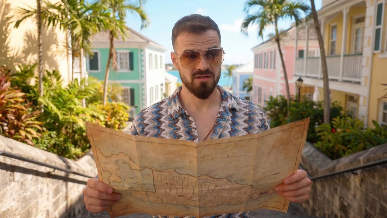 Ztraceni na Bahamách: Jako piráti s papírovou mapou!