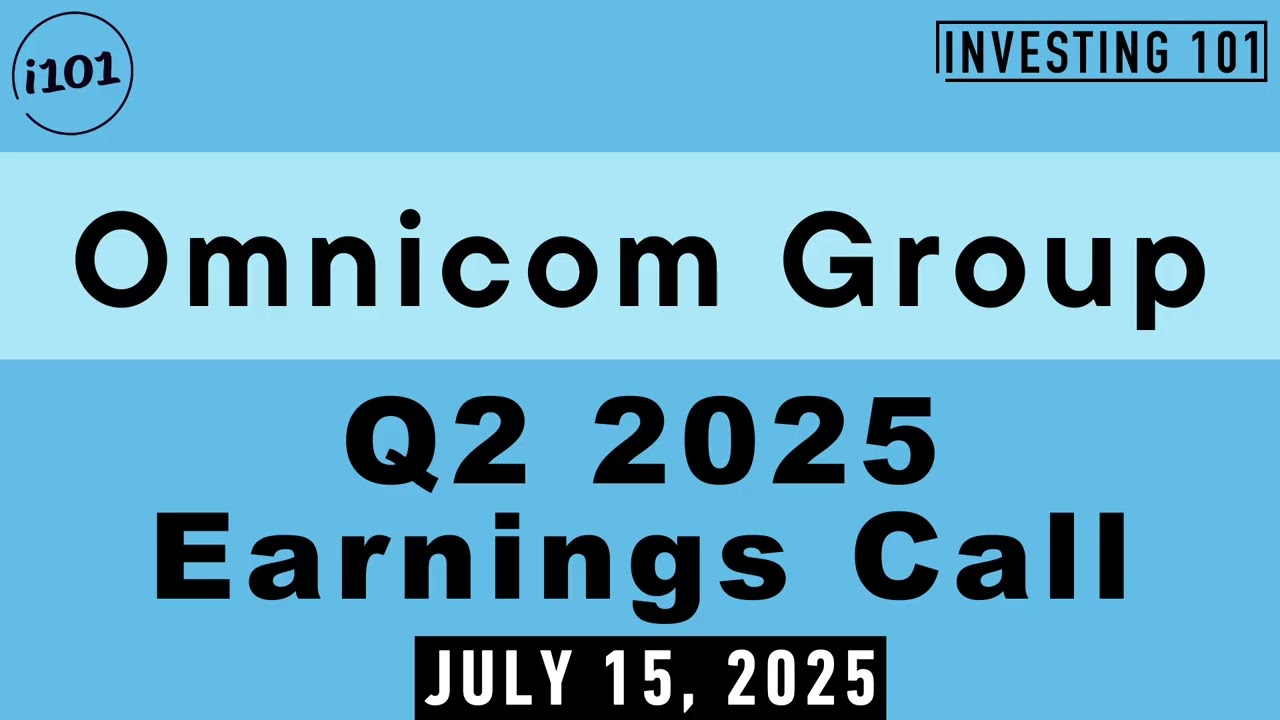 Omnicom Group (OMC) Q2 2025 Earnings Call | July 15, 2025 | Q2 2025 Results