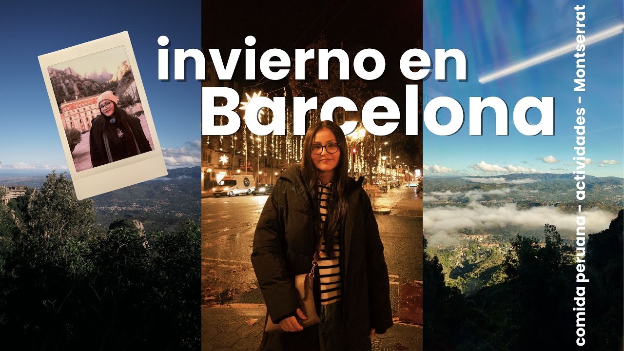 Invierno en Barcelona (comida peruana 🇵🇪 - planes - Montserrat ⛰️) | vlog 5