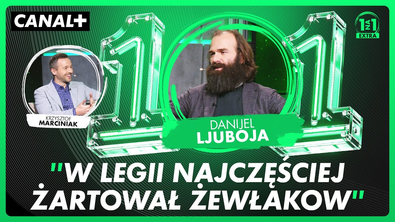 1 NA 1: DANIJEL LJUBOJA! WSPOMNIENIA Z LEGII I DORADZANIE MŁODYM PIŁKARZOM!