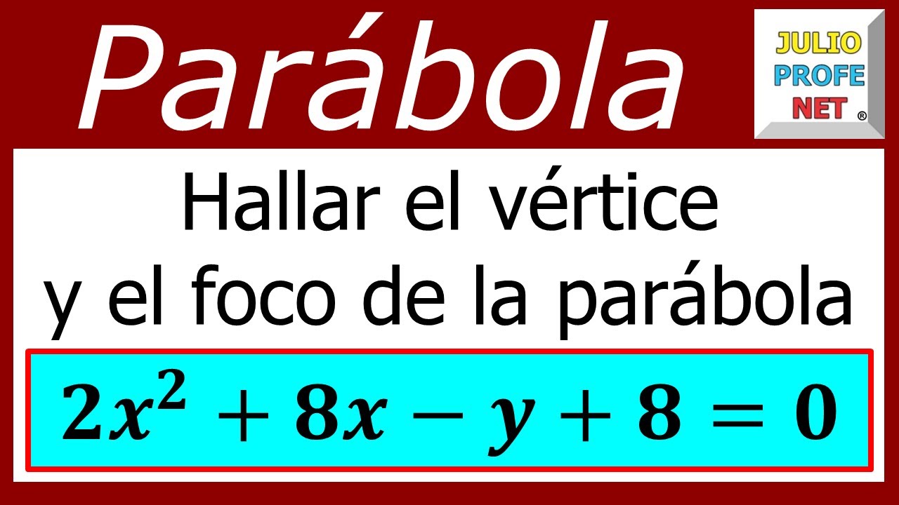 Ejercicio 2 de PARÁBOLA