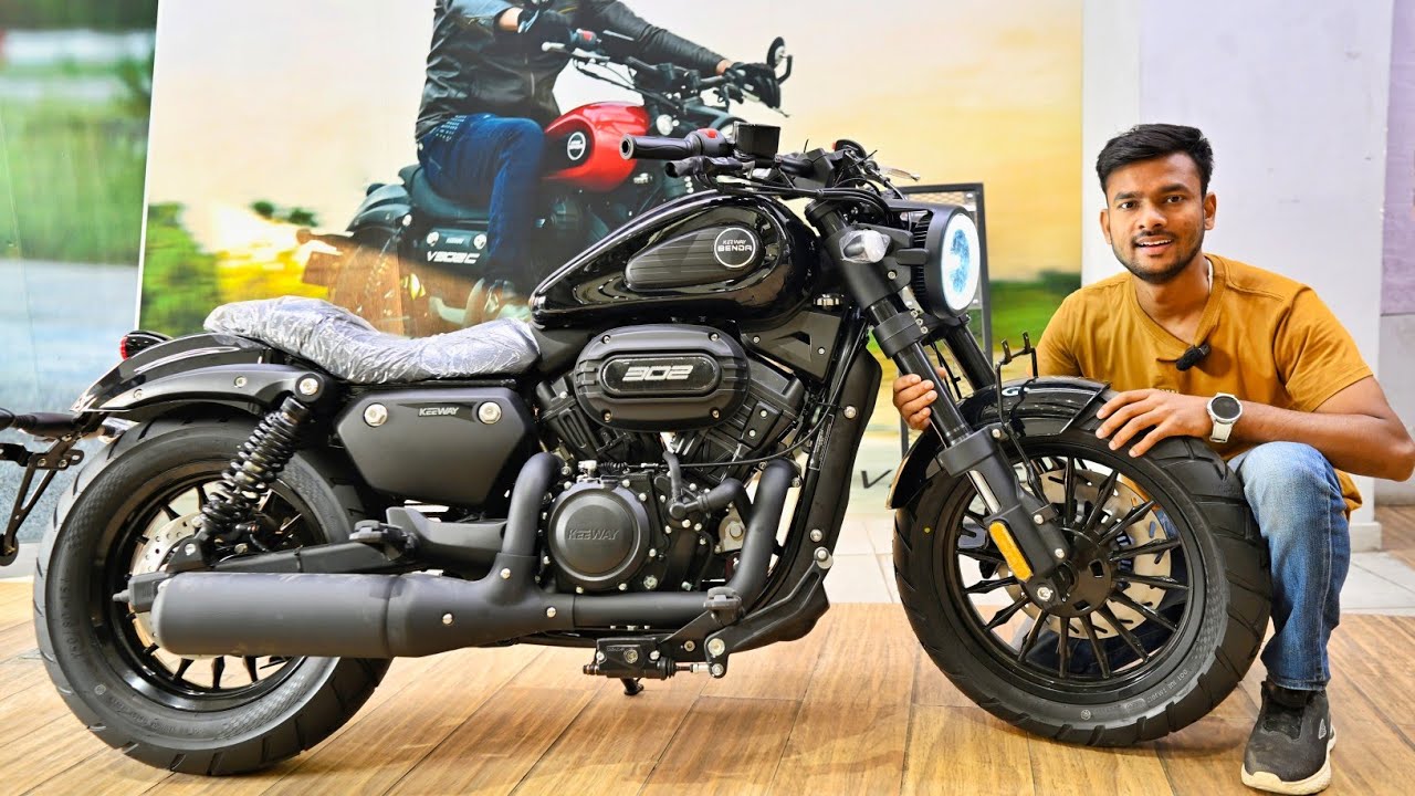Keeway Benda V302C Black Colour New Model 2026 Detailed Review 