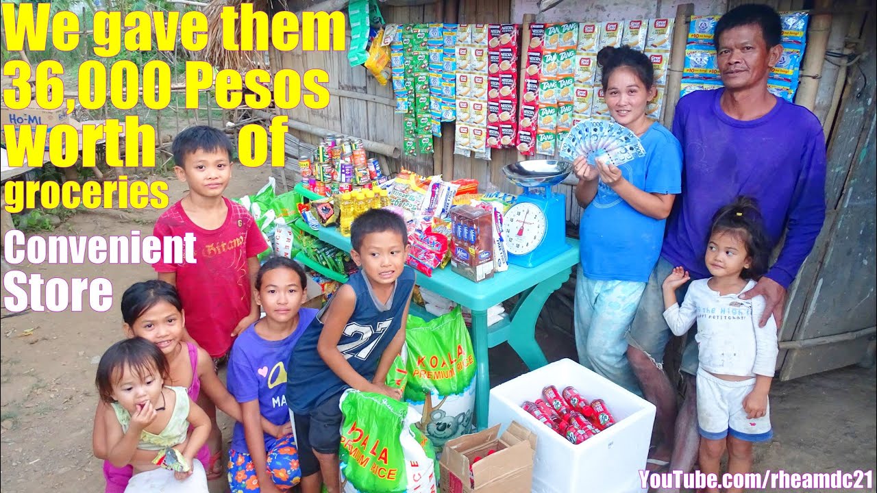 We gave This Beautiful Filipino Family a Convenient Store. We Gave This Poor Family a Business