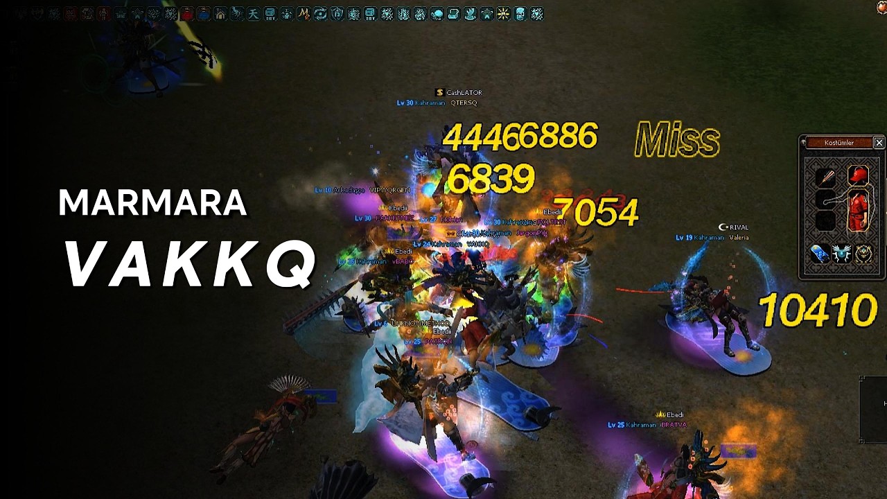 Metin2 TR - 𝑉𝐴𝐾𝐾𝑄 144LV NİNJA MARMARA KÖY SAVAŞI