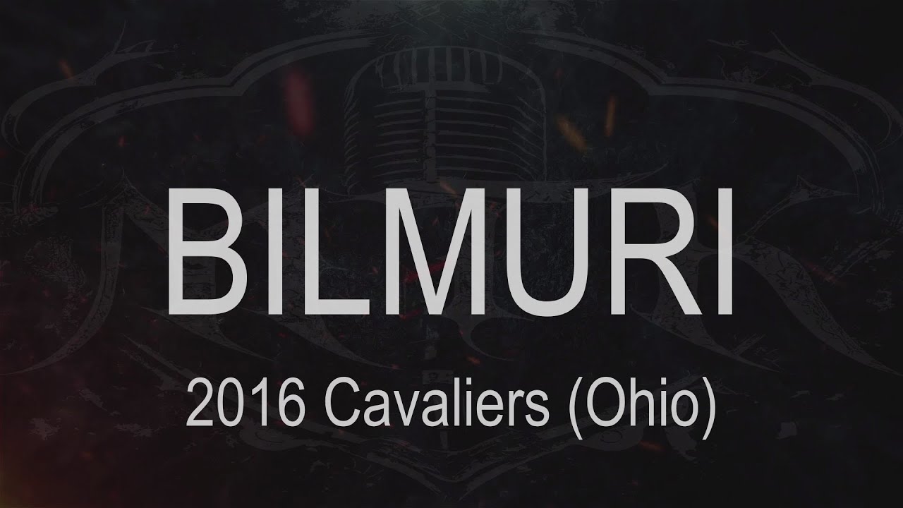 Bilmuri || 2016 Cavaliers (Ohio) [ Karaoke + Instrumental ]