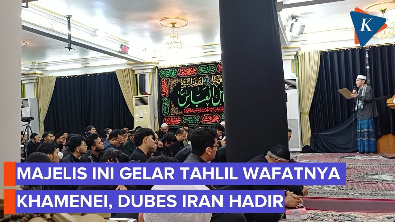 Tahlil Wafatnya Ali Khamenei Digelar di Pasar Minggu Jaktim, Dubes Iran Hadir Langsung