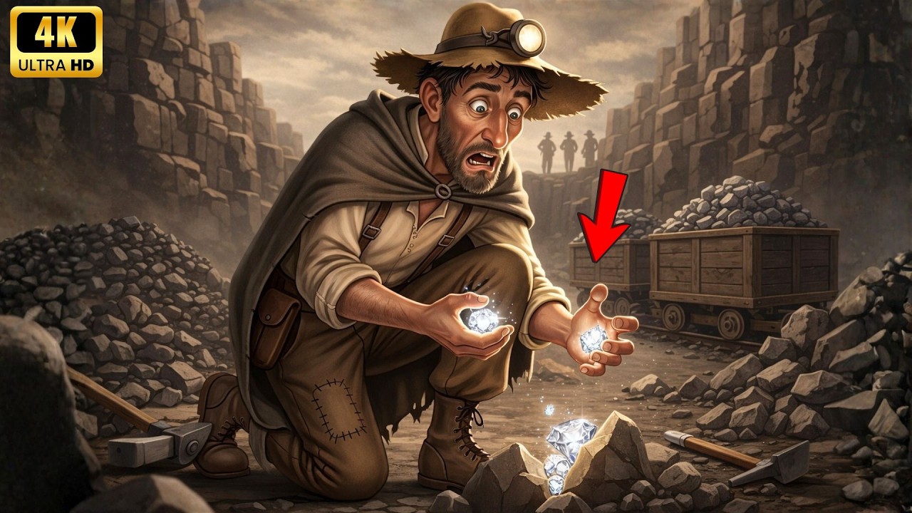 El Campesino Pobre Halló Diamantes En Una Cantera Abandonada Y Se Volvió Rico… 💔💎