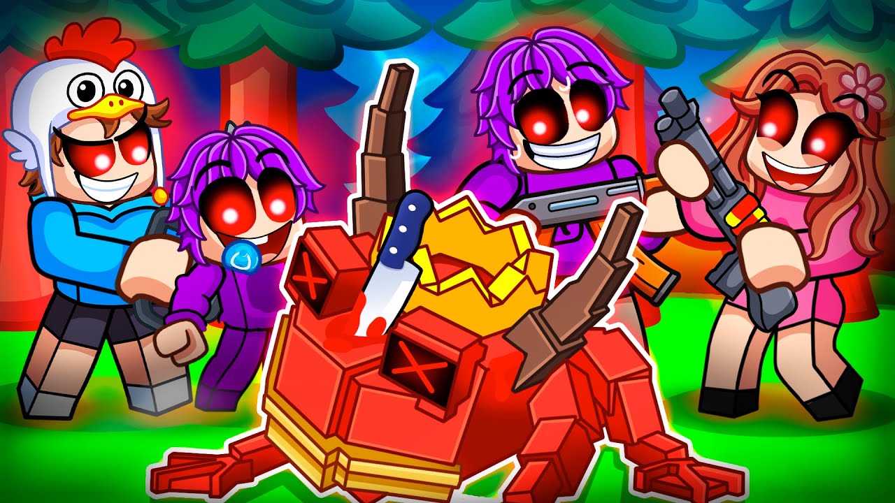 We KILLED The New FROG MONSTER In 99 Nights In The Forest...