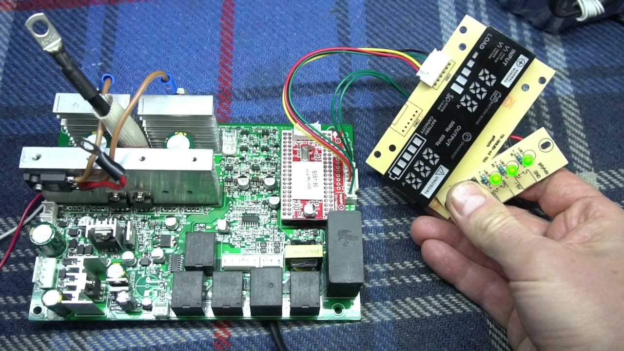 Ремонт инвертора LOGIC POWER  VOLT (3 видео) + схема