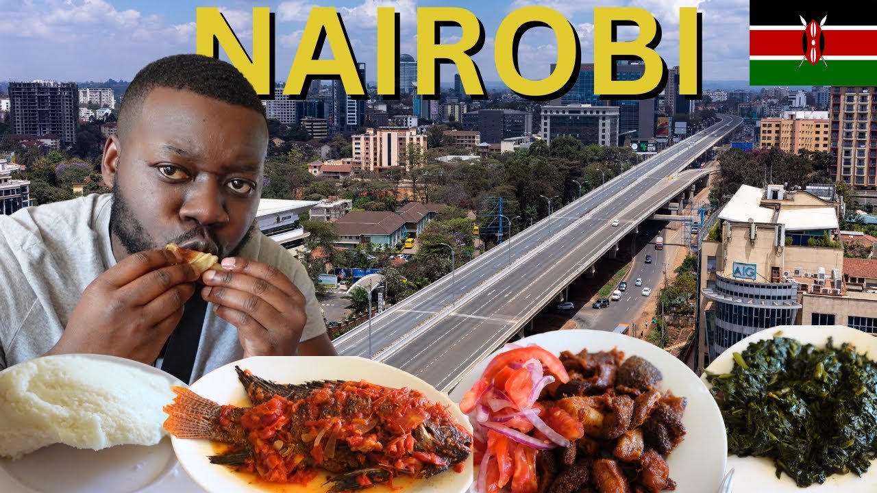 My First day in Nairobi | I ate like a KING in KENYA