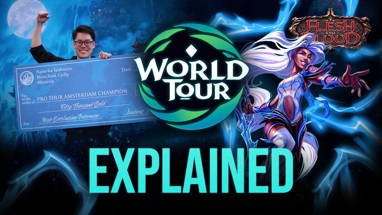 What is the Flesh and Blood TCG World Tour?