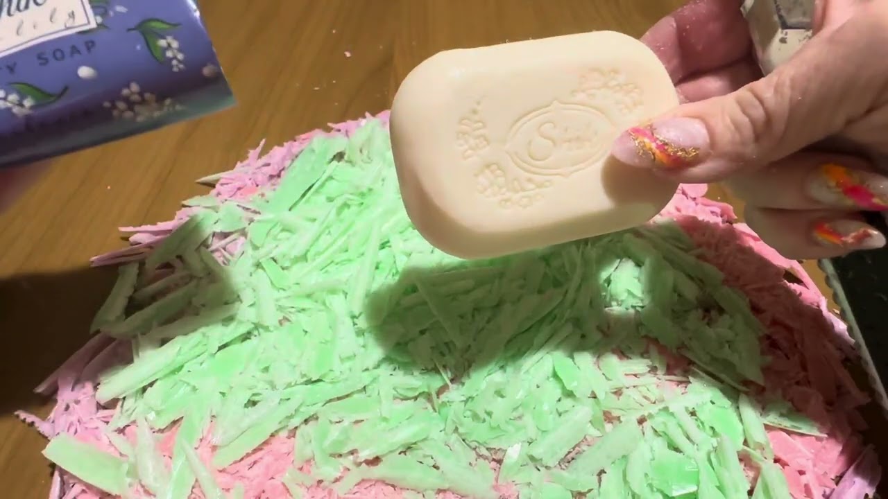 4 Profumati 🧼 #asmr #soap #relax #аsmrsoap #soapcrushing #soapcutting #soapcarving #soapcuttingasmr