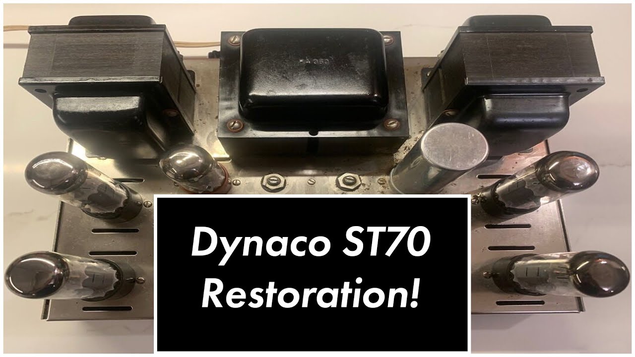 Dynaco ST70 Tube Amp Restoration #1