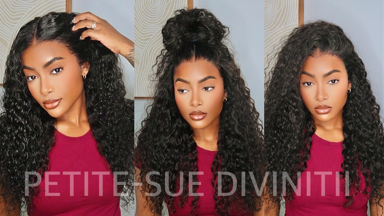 BEST Realistic 13x6 Glueless Curly Pre-everything wig ft. Myfirstwig | PETITE-SUE DIVINITII