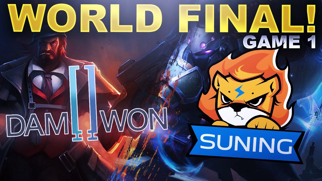 WORLDS FINAL IS HERE! Damwon Vs Suning - GAME 1 | League of Legends