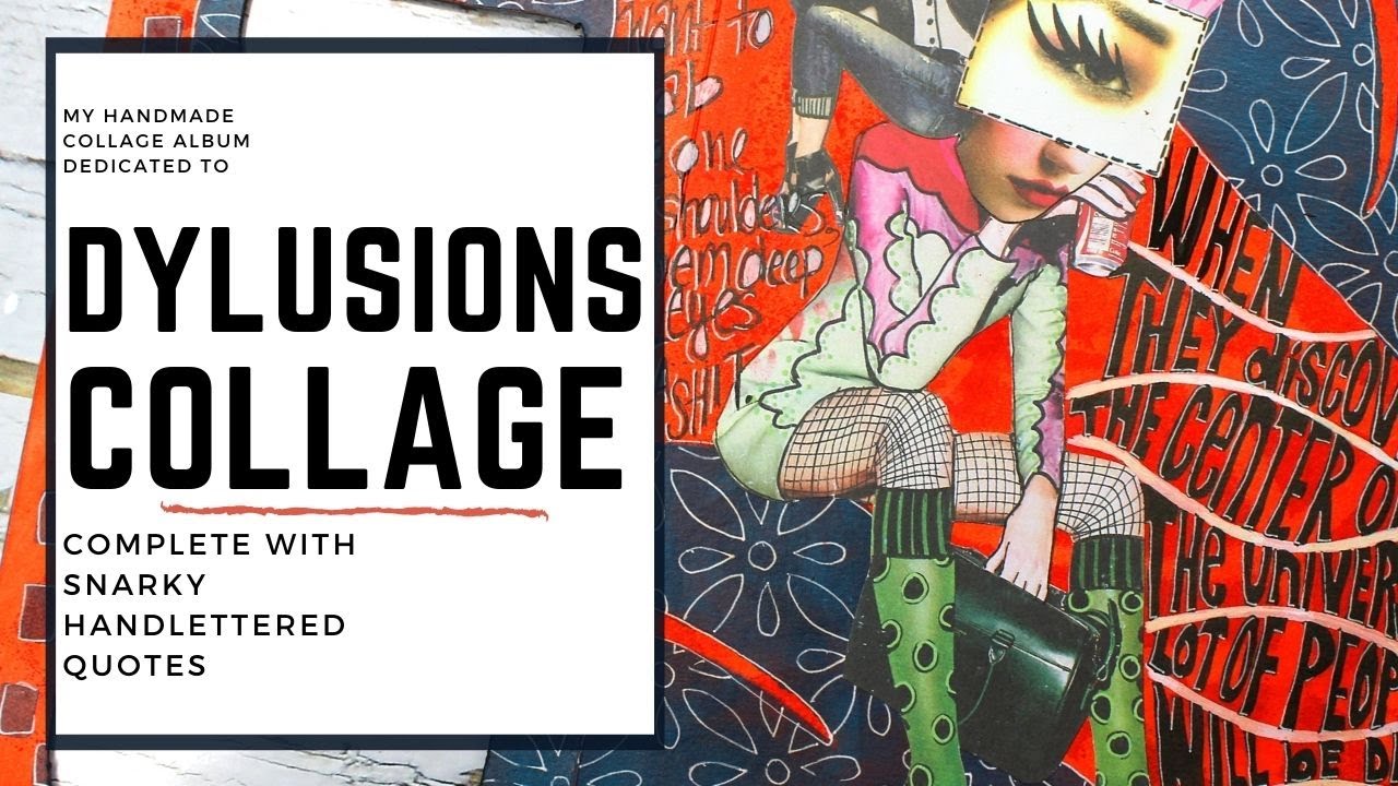 Dylusions Collage Handmade Journal
