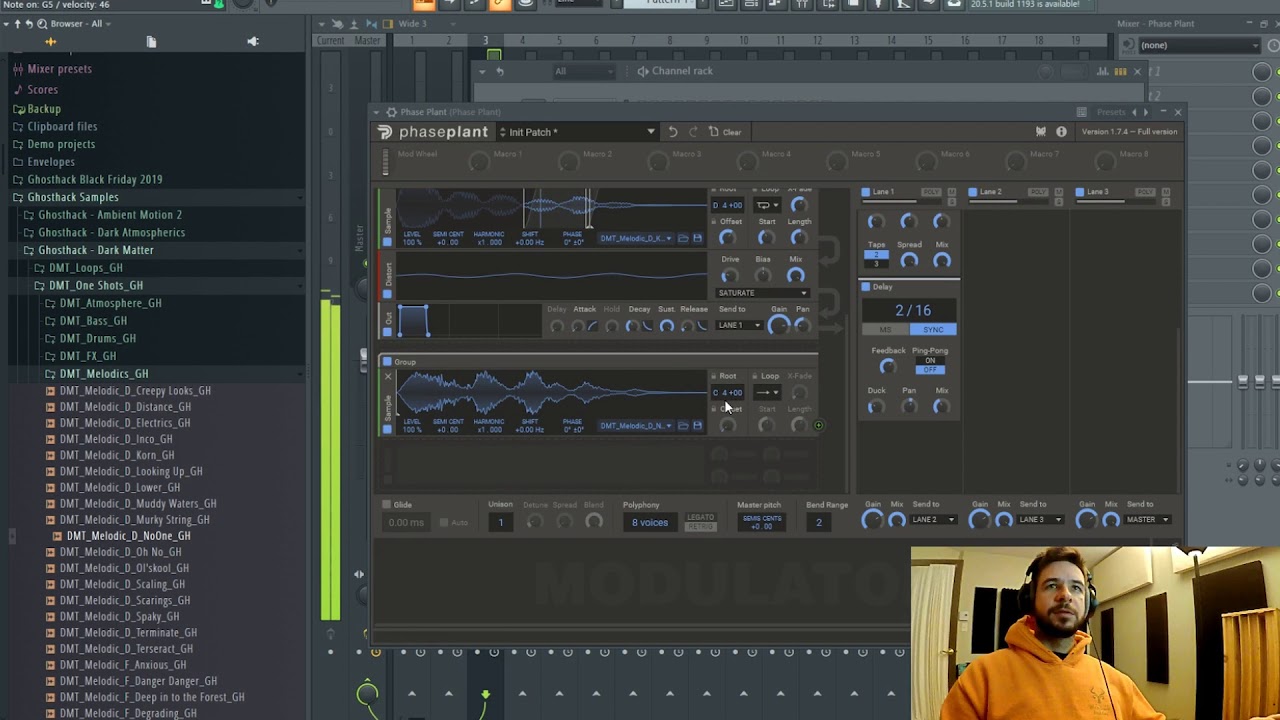 Exploring Phase Plant Synthesizer - Livestream