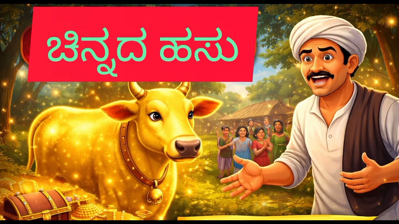 ಚಿನ್ನದ ಹಸು 😯!!  ಹಳ್ಳಿ ರೈತನ ಬದುಕು 