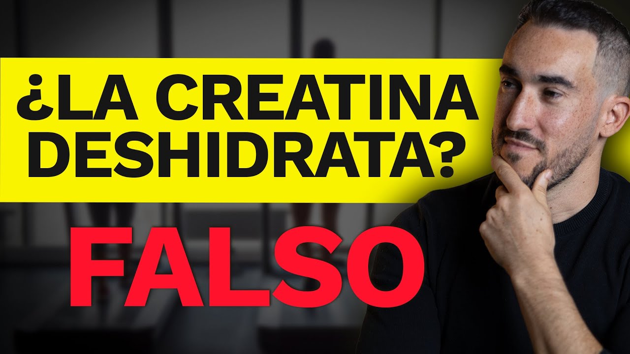 Si no tomas creatina porque “deshidrata”, te han mentido | Qué dice la evidencia científica