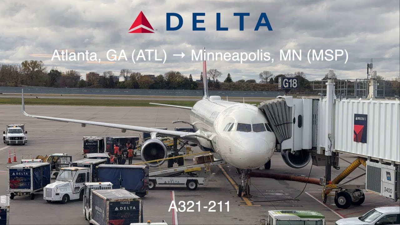 Delta Air Lines | Atlanta, GA (ATL) → Minneapolis, MN (MSP) | A321-211 | DAL2775 | GMTR 2