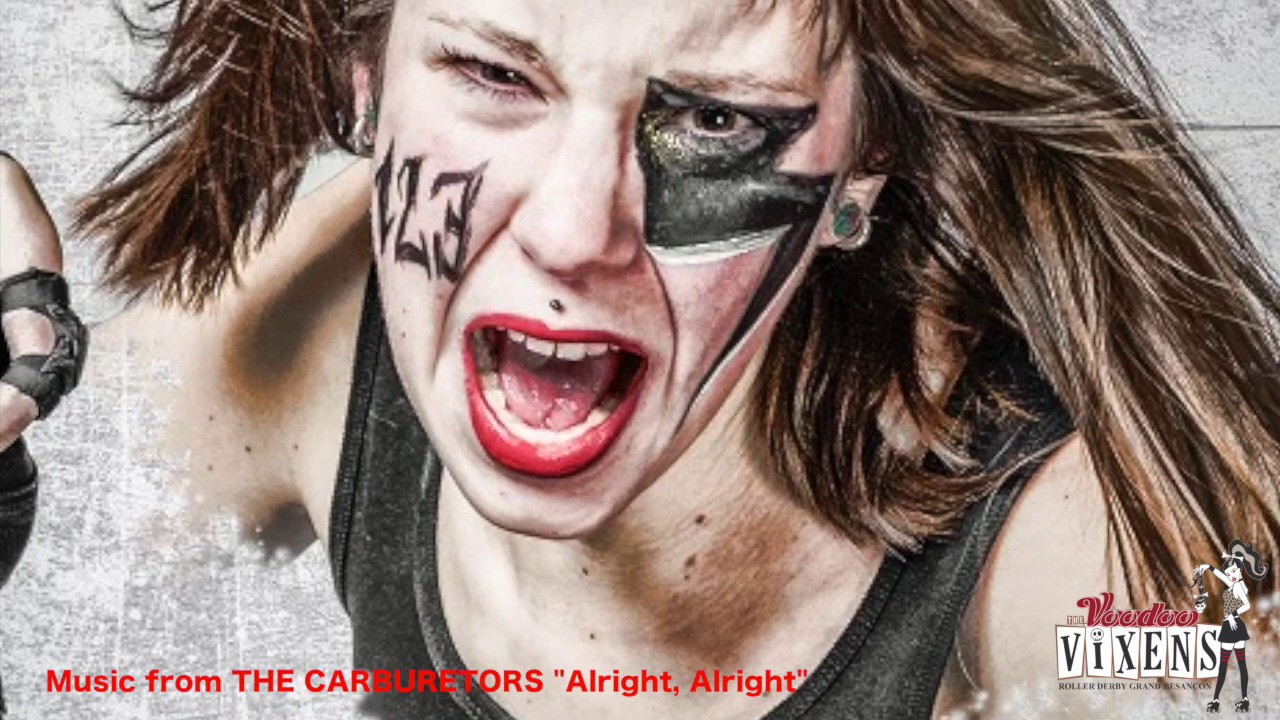 Voodoo Vixens - Roller Derby - Music by The Carburetors