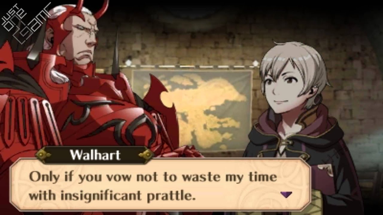 Fire Emblem Awakening - Walhart & Morgan (Male) Support Conversations