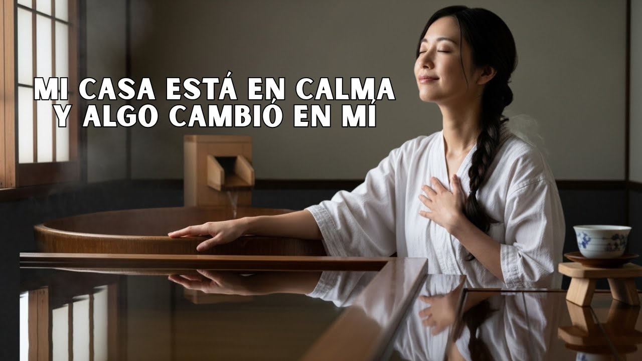 MI CASA ESTÁ EN CALMA, PERO YO NECESITABA PARAR