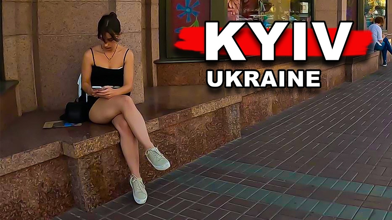 KYIV EXCITING STREET SCENES, Ukraine 2024