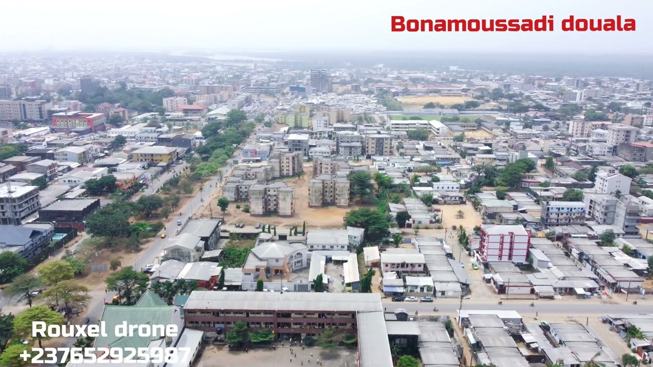 bonamoussadi Douala vue du ciel😎.  #RouxelDrone