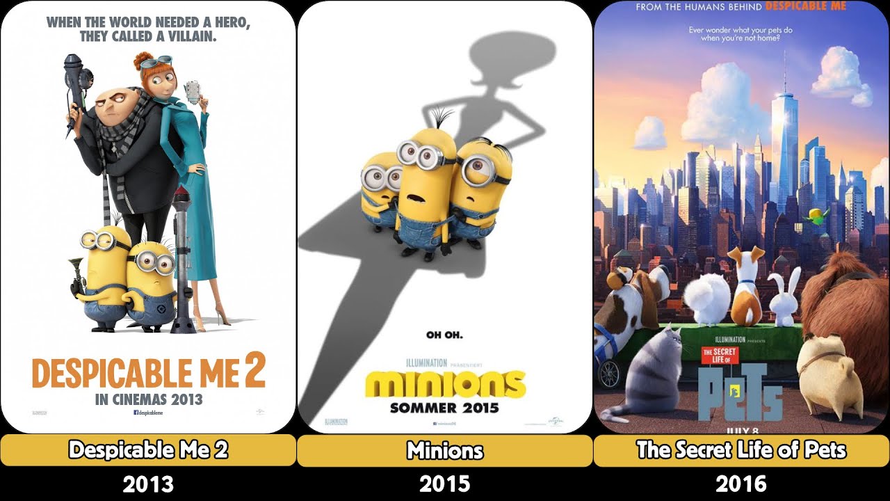 lllumination Animated Evolution List (2010-2024)