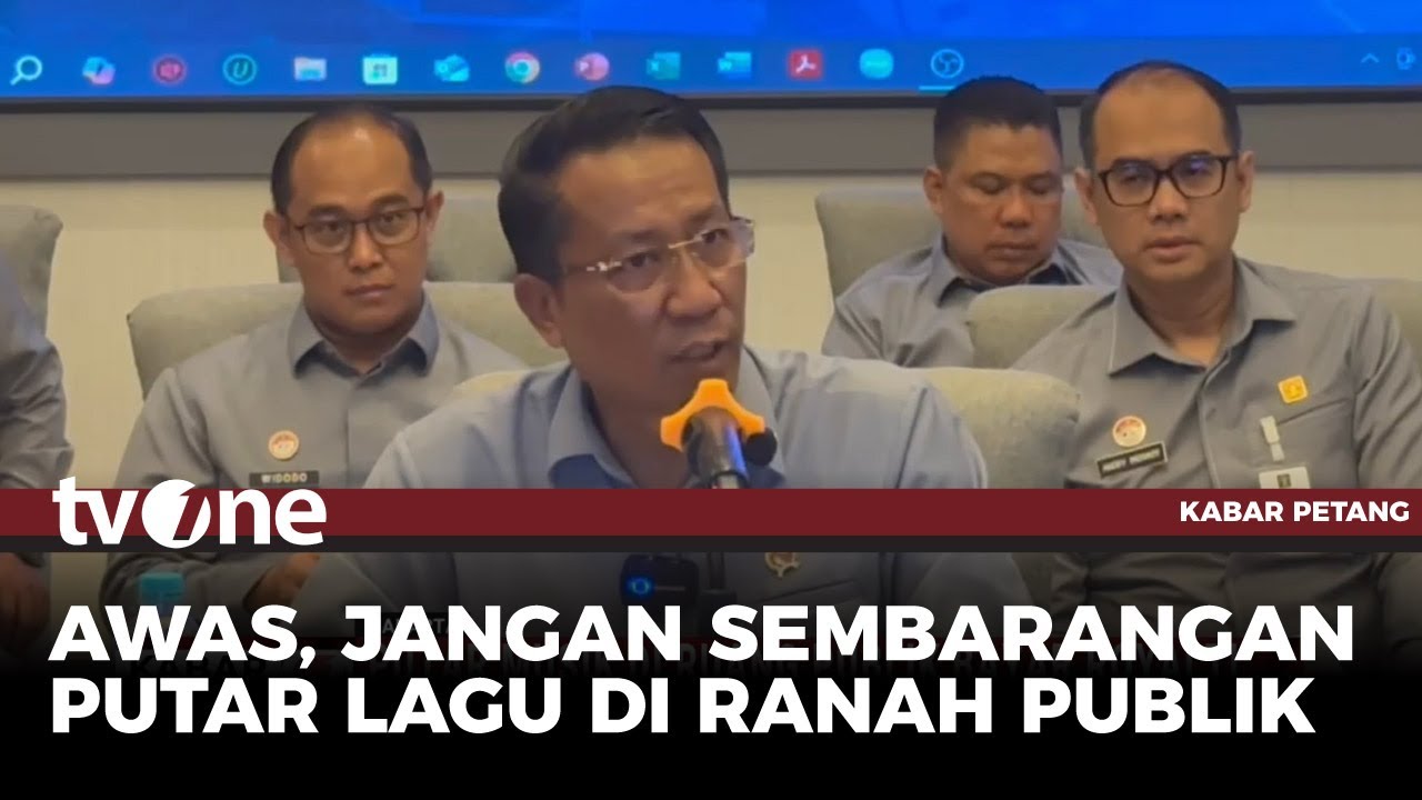 Putar Musik di Ruang Publik Wajib Bayar Royalti | Kabar Petang tvOne