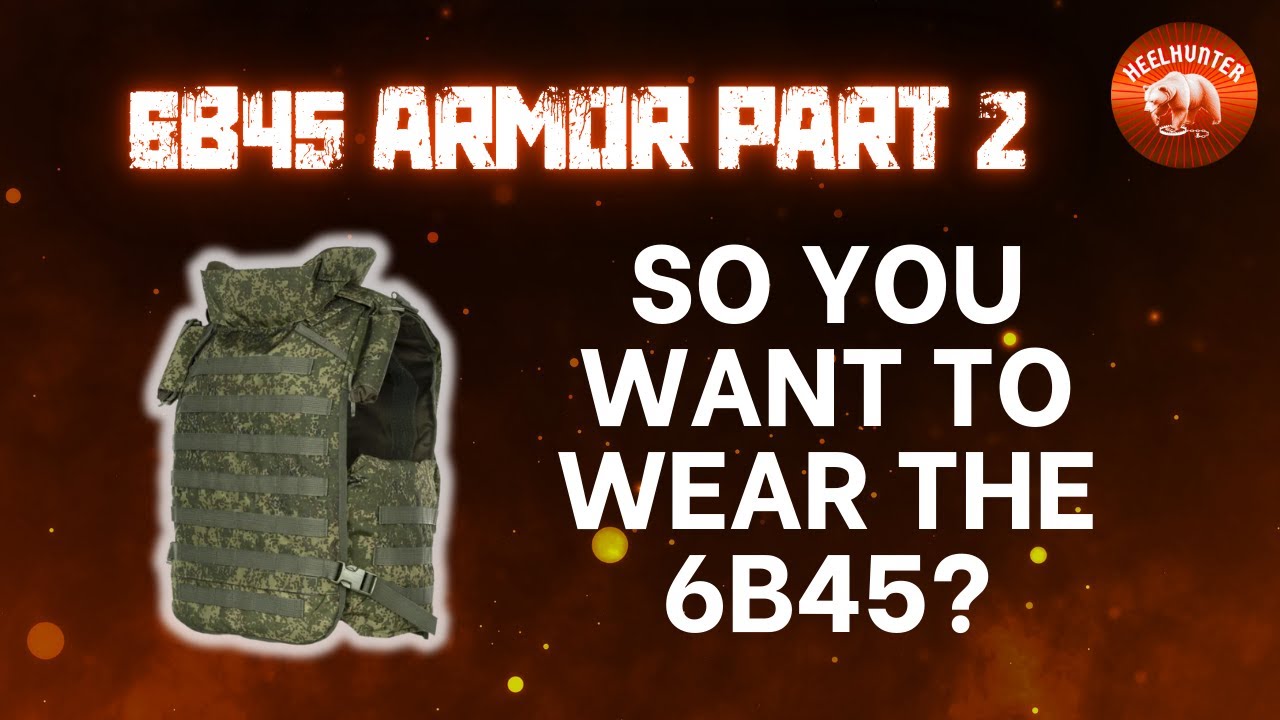 6b45 Body Armor Review Part 2: How To Make It Usable For Real World Scenarios. #6b45 #airsoft