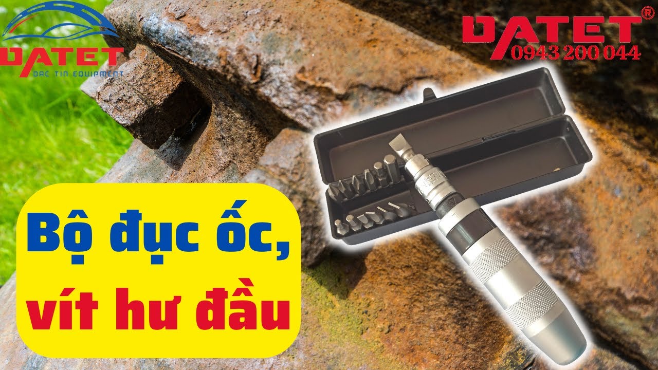 Bộ đục lấy ốc, vít hư đầu. Bộ đột lấy ốc, vít bị toét đầu DN-A1015