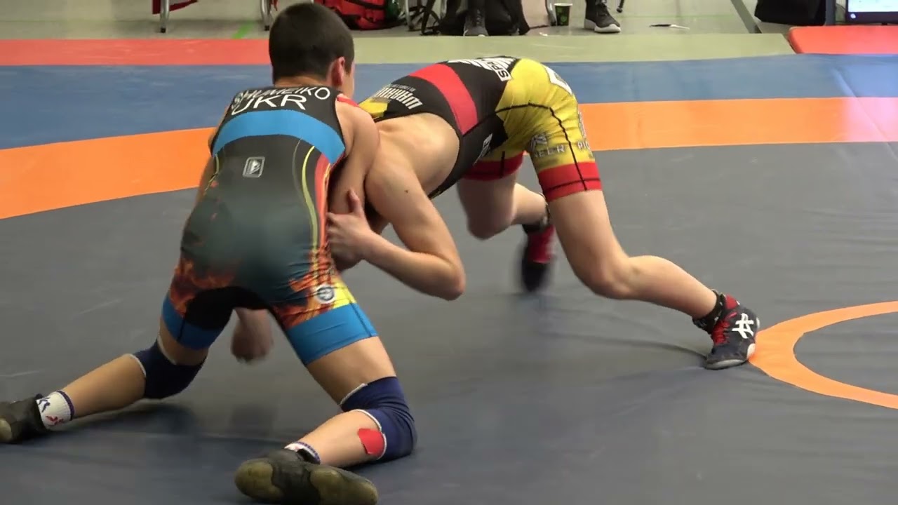 Wrestling / Ringen, MDM 2023, Jugend B, 41 kg, Freestyle, Seel - Shumeiko, Finale 1+2